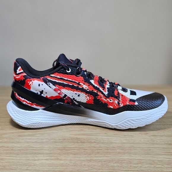 Under Armour Curry 2 Low Flotro Davidson PE Unreleased Shoes Men's 7.5 Black Red - Picture 12 of 15